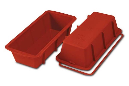 [70408157] SILIKOMART SFT326 RECTANGULAR CAKE MOLD 240X105 HT 65MM 1500ML UNIFLEX