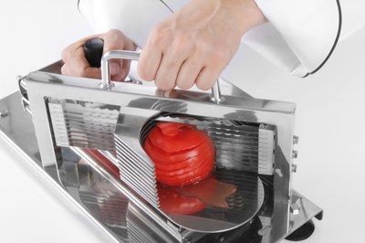 [55071126] HENDI COUPE TOMATE INOX TRANCHES EP 5MM MANUEL