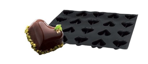 [70408398] *FF* FP-01136 FLEXIPAN® ORIGINE MINI COEUR BOMBE 60X40 CM 70EMP 4,1X3,8CM H1,6CM VOL 15ML