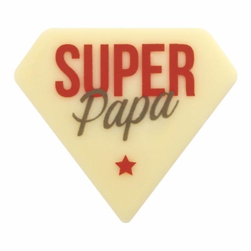 [08057193] 061372 PCB DIAMANTEN CB SUPER PAPA 4X3.5 CM 100ST ***S/CD***