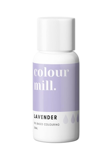 [08055914] COLOUR MILL FAT-SOLUBLE COLORANT LAVENDER-LAVENDER 20ML