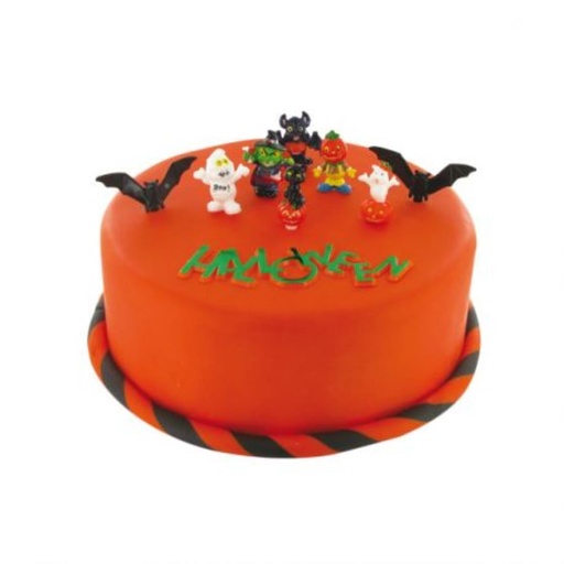[08075830] HALLOWEEN CAKE DECORATION KIT