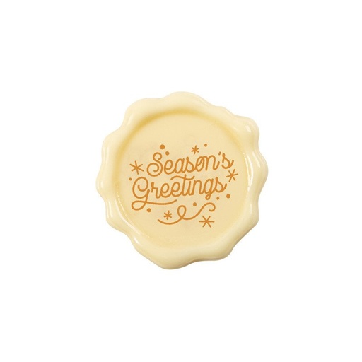 [08054988] 2015812 SEASON S GREETINGS STAMP 3.8CM 120PCS ***S/CDE***