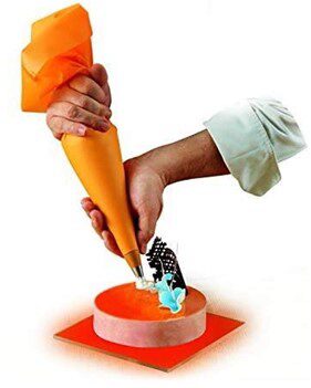 [50104734] SUPER FLEX ZAK ORANJE 34CM ***S/CDE***