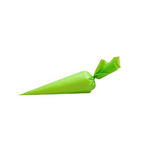 [50104705] GROENE WEGWERPTASSEN M 46 X 26CM BIOBASED 100 STUKS