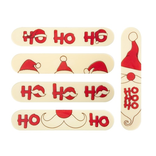 [08054616] 14726 ECLAIR HO HO HO KERST 15X3CM 35PCES ***OP/ORDER***