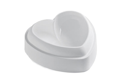 [51657193] MOULE SILIKOMART AMORE 142 X 137MM H 50MMVOL 600ML TORTAFLEX