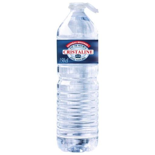 [06100499] CRISTALINE PLAT BRONWATER IN PET-FLES 6 X 1,5L