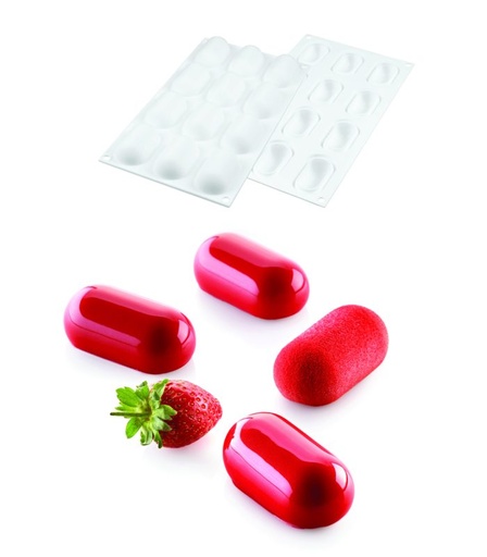 [51657265] SILIKOMART PILLOW30 MOLD 59X29HT23MM