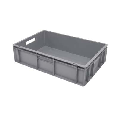[50611110] EURONORM BOX PF/FULL 60X40XH15CM GRAY-27LBUDGET LINE/PB-6415E