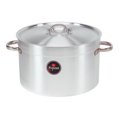[57660547] PUJADAS LOW ALUMINUM POT 50CM 61L WITH/LID