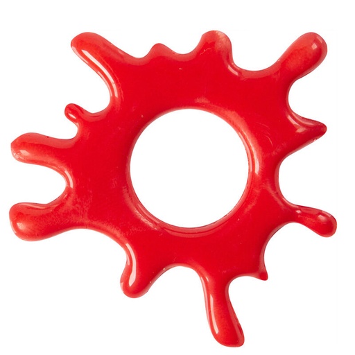 [08054050] 2035136 PLAQUETTE SPLASH ROUGE CHOCOLAT 55MM 75 PCES***S/CDE***