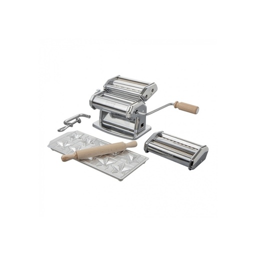 [60513008] IMPERIA MACHINE À PÂTES LAMINOIR 15CM AVEC ACCESSOIRES