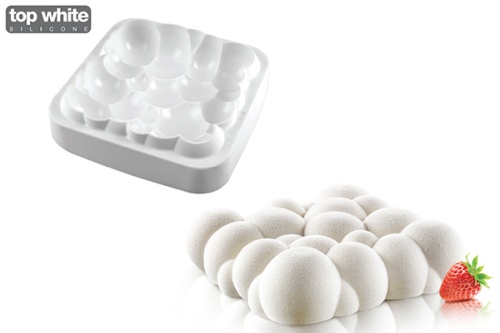 [51657181] MOULE SILIKOMART CLOUD 200 X 200MM H 55MM VOL 1650ML CURVEFLEX