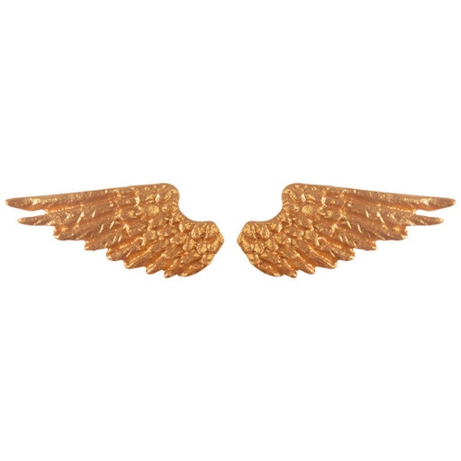 [08053865] 2068531 AILLE DE CUPIDON DORÉE 53X21MM CHOCOLAT 96 PCES ***S/CDE***