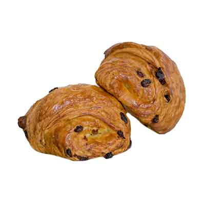 [02030128] ❄️PANISTAR 021 UNBAKED PUFF PASTRY ROLL WITH BUTTER AND RAISINS 150X85GR