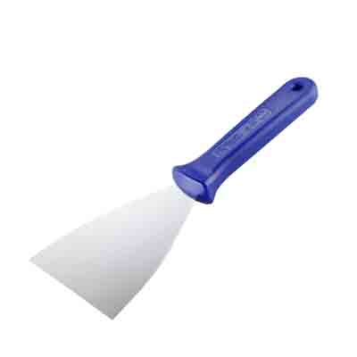 [50361114] THERMO-HAUSER SPATULE PATISSIER 10CM MANCHE BLEUINOX RIGIDE