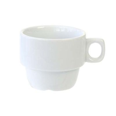 [57658324] EVERYDAY TASSE 17CL PORCELAINE BLANCHE - 8XH6CM - M007