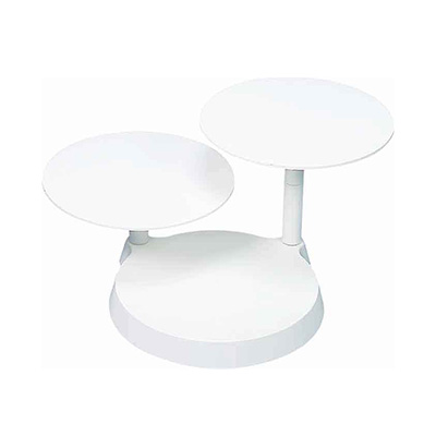 [51903022] 30015 PRÉSENTOIR PLASTIQUE POUR PCES MONTEE 3 ETAGES DE 28CM H24CM