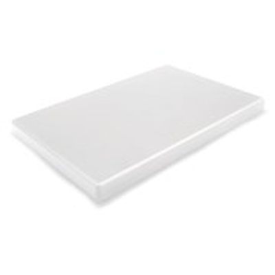 [57662402] MATFER PLANCHE POLY "CHOC"60X40X1.5CM BLANCHE SANS RIGOLE