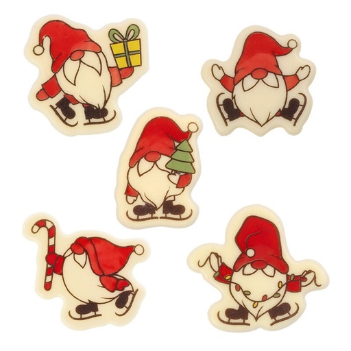 [08054948] 2015452 ASSORTMENT OF SANTA CLAUS GNOME 4.5CM 75PCS ***S/CDE***