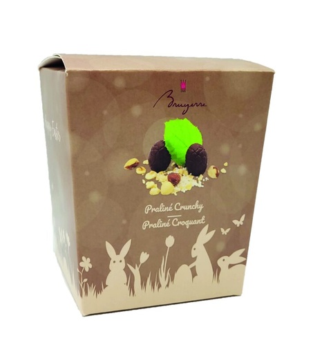 [11030173] BRUYERRE BOITE PAQUES OEUFS LAIT PRALINE CROQUANT 170GR 8X170GR