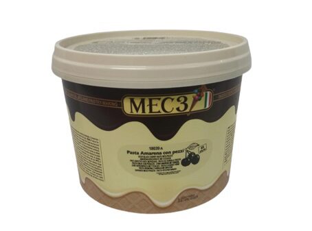 [07100168] MEC3 18039A GECONCENTREERDE AMARENAPASTA MET PEZZI 3KG