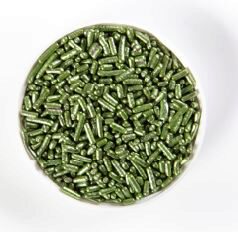 [08054296] *FF*1057438 GREEN METALLIC SUGAR VERMICELLI 500G***S/CD***