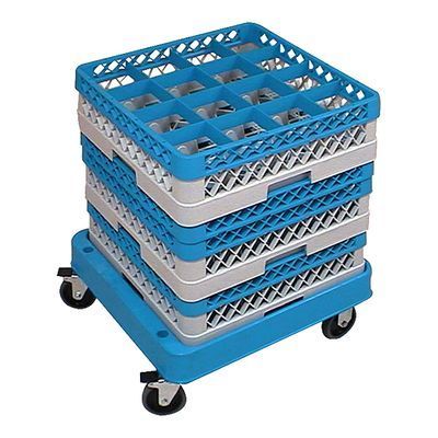[57660405] CATERRACKS 53X52XH18 BLAUWE KLUISTROLLEY