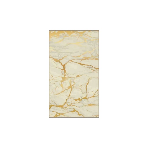 [08058419] 1081091 TRANSFER MARMER GOUD 30X40 CM 12ST ***S/CDE***