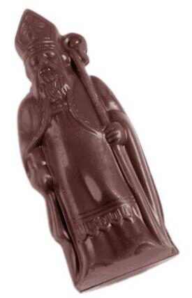 [70409497] MOULE À CHOCOLAT SAINT NICOLAS 84MM CW1448 1X6 -- 16GR *275X135MM