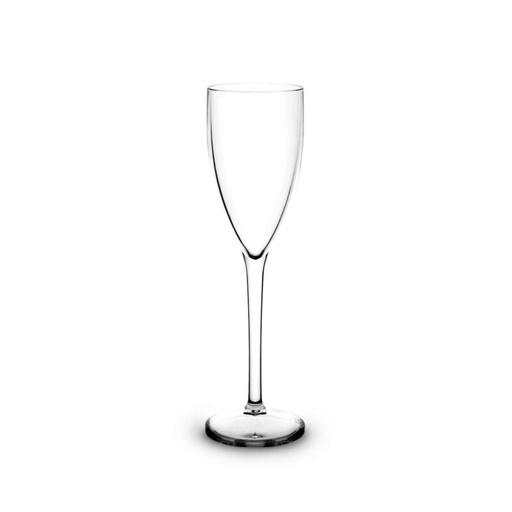 [74501150] POLYCARBONATE GLASS FLUTE 15CL GRADUATED TO 13CL
