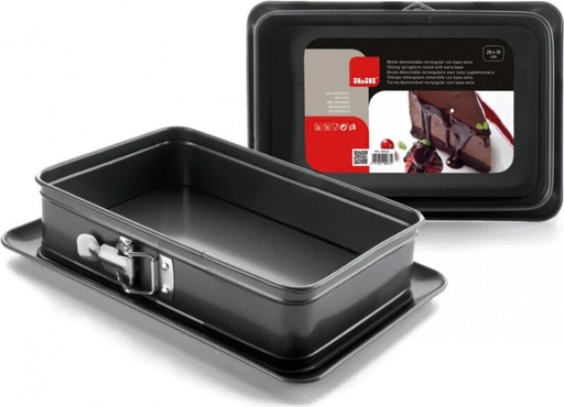 [55023315] IBILI MOULE RECT. CHARNIERE 28X18XH7CMACIER ANTI-ADH.