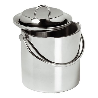 [57660577] SEAU GLACONS INOX 18/10-3.3L DOUBLE PAROI 18XH23CM