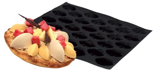 [51661049] *FF* FP-03072 FLEXIPAN® ORIGINE MINI QUENELLE 30X20CM 18EMP 29X19CM 4,2X2,6 H2CM