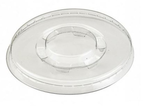 [25101061] 80MM PLATTE PET-DEKSEL VOOR 130ML ZWARTE IJSPOT 100ST