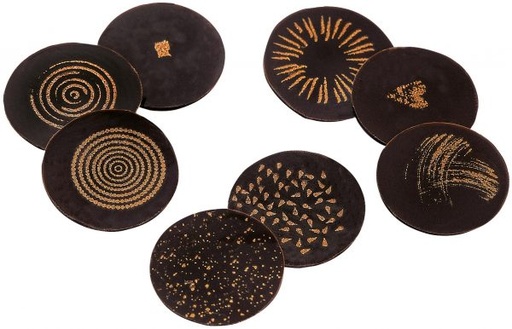 [08056051] 003285 PCB ROND CN TENDANCE 8 ONTWERPEN Ø 3 CM 567STUKS ***S/CD***