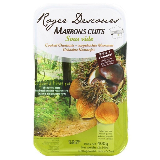 [11050290] HELE VACUÜMVERPAKTE KASTANJES 2 X 200GR