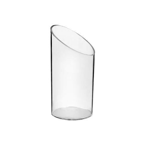 [44104025] VERRINE TUBE TRONQUE TRANSPARENT 80ML H8,4/6CM Ø4CM