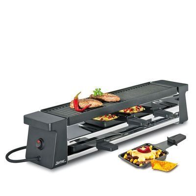 [62250422] SPRING RACLETTE + GRILL 4P BLACK 660W
