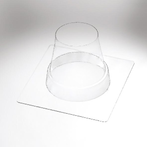 [08056211] 009864 PCB MOULES PETIT POT Ø 10 CM H. 8,8 CM 10PCES