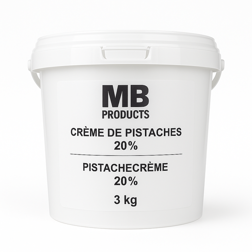 [06100374] PISTACHIO CREAM 20% MB 3KG