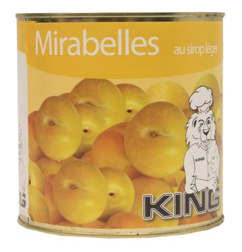 [01010978] MIRABELLEN IN LICHTE SIROOP KING 3KG
