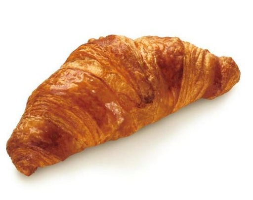 [02101914]  + VDM 55544 CROISSANT DROIT 25,5% BEURRE PREDORE CRU 180 X 60 GR