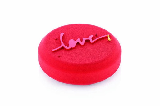 [51661512] SILIKOMART LOVE 360 SILICONE MOLD KIT WITH INSERT MAT Ø12CM H3.5CM VOL 360ML