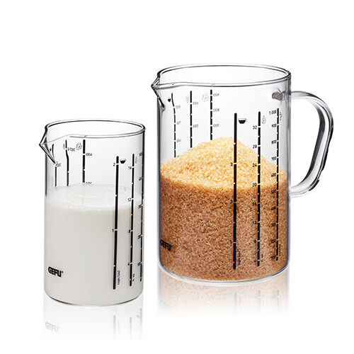 [60251001] GEFU 0,5L & 1L GLAZEN MAATSET