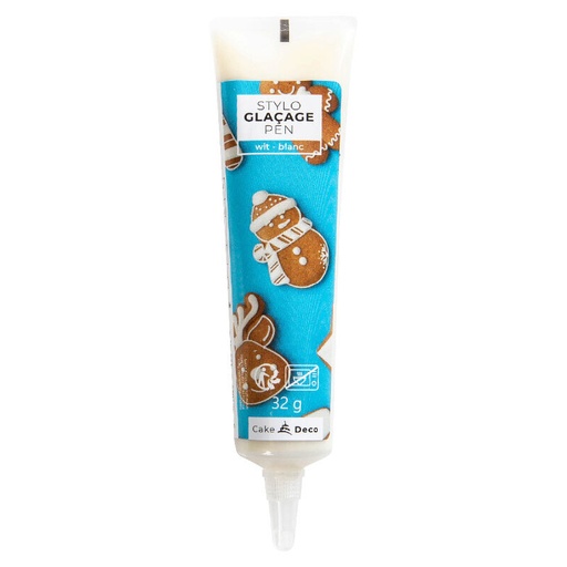 [08054233] *FF*1039799 STYLO SUCRE BLANC POUR ÉCRITURE 32G