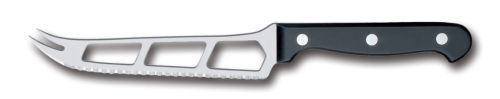 [50333202] FISCHER BRIE/FOIE GRAS CHEESE KNIFE 15CM 2-POINT HOLE BLADE 389