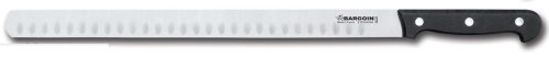 [50403257] FISCHER NARROW HOLLOWED HAM KNIFE 33CM BLADE WIDTH 2.4CM - 3 RIVETS 377-33