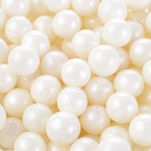 [08054288] 1057423 WHITE SUGAR PEARL Ø 1CM 800G